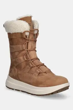 Ecco cizme de iarna Solice Mid Wp 200G Pl culoarea maro, 420213-02291 imagine