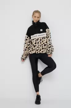 Eivy Bluza femei, culoarea bej, modelator imagine