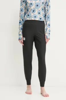 Eivy pantaloni sport Journey femei, culoarea negru, neted, A00384001 imagine