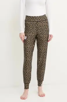 Eivy pantaloni sport Journey femei, culoarea verde, modelator, A00385010 imagine