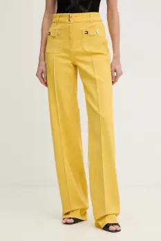 Elisabetta Franchi blugi straight pentru femei imagine