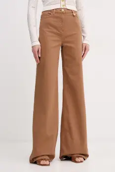 Elisabetta Franchi blugi wide leg pentru femei imagine