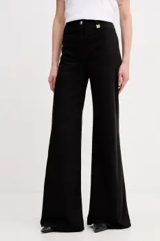 Elisabetta Franchi blugi wide leg pentru femei imagine