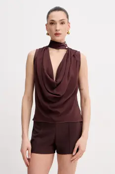 Elisabetta Franchi bluza pentru femei, cu vascoza imagine