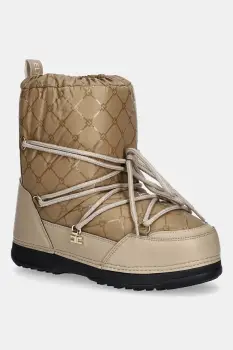 Elisabetta Franchi cizme de iarna copii culoarea bej, F4A6-E0457 imagine