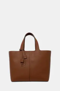 Elisabetta Franchi geanta culoarea maro, BS57A52E2 imagine