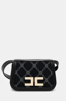 Elisabetta Franchi geanta fete culoarea negru, EFBO104.C.GA018 imagine