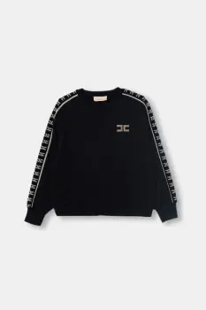 Elisabetta Franchi hanorac pentru copii, din bumbac imagine