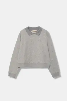 Elisabetta Franchi hanorac pentru copii, din bumbac imagine