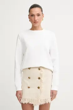 Elisabetta Franchi hanorac pentru femei, cu bumbac imagine