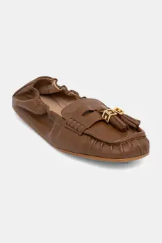 Elisabetta Franchi mocasini pentru femei, din piele imagine