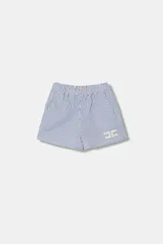 Elisabetta Franchi pantaloni scurti din bumbac pentru copii imagine