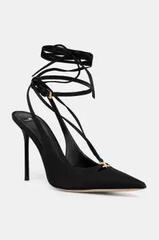 Elisabetta Franchi pantofi cu toc culoarea negru, SA62B56E2 imagine