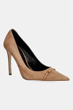 Elisabetta Franchi pantofi cu toc stiletto din piele intoarsa imagine