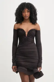 Elisabetta Franchi rochie asimetrica imagine