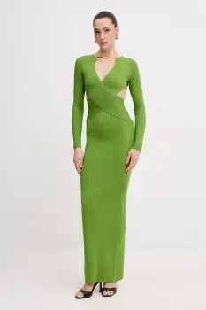 Elisabetta Franchi rochie bodycon cu vascoza imagine