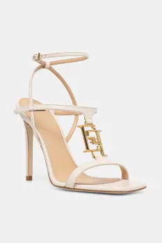 Elisabetta Franchi sandale de piele imagine