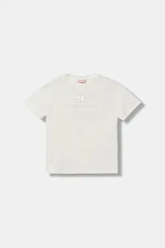 Elisabetta Franchi tricou copii culoarea bej, EGTS098.0.JE006 imagine