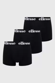 Ellesse Boxeri (3-pack) culoarea negru imagine