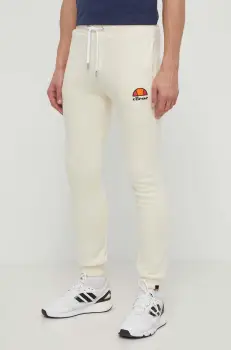 Ellesse pantaloni de trening Ovest Jog Pant culoarea bej, cu imprimeu, SHV01763 imagine