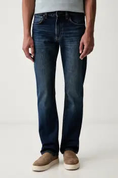 Emporio Armani blugi regular pentru barbati imagine