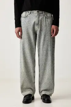 Emporio Armani blugi relaxed fit pentru barbati imagine