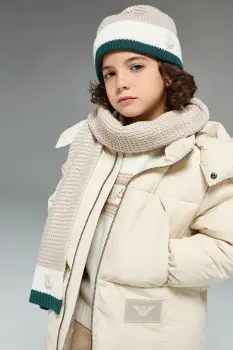 Emporio Armani caciula de lana pentru copii imagine