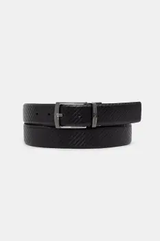 Emporio Armani curea reversibila pentru barbati din piele imagine