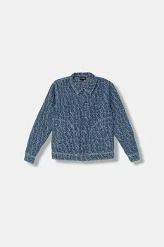 Emporio Armani geaca de blugi pentru copii imagine