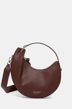 Emporio Armani geanta hobo de dama din piele imagine