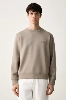 Emporio Armani hanorac cu gluga pentru barbati cu bumbac imagine