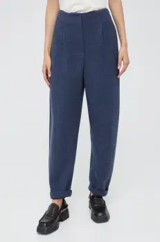 Emporio Armani pantaloni din lana imagine