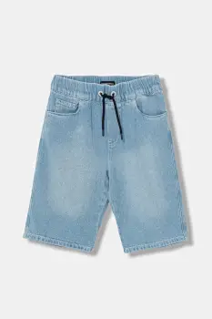 Emporio Armani pantaloni scurti din denim pentru copii imagine