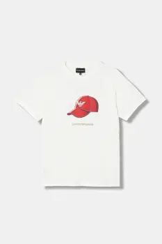 Emporio Armani tricou de bumbac pentru copii imagine