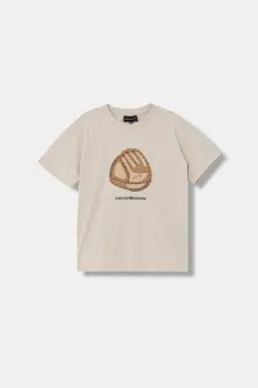 Emporio Armani tricou de bumbac pentru copii imagine