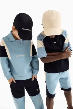 Emporio Armani tricou de bumbac pentru copii imagine