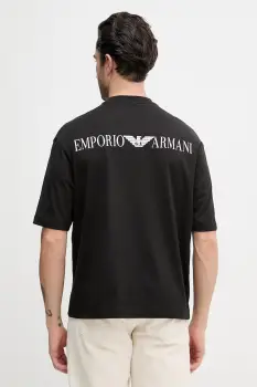 Emporio Armani tricou din bumbac imagine