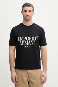 Emporio Armani tricou din bumbac imagine