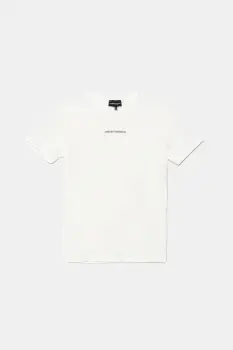 Emporio Armani tricou din bumbac pentru copii imagine