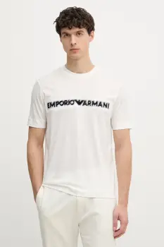 Emporio Armani tricou pentru barbati, cu lyocell imagine