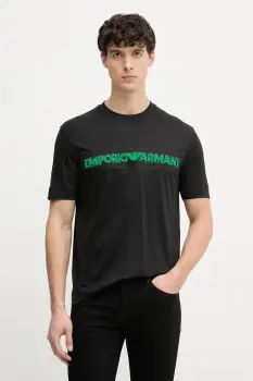 Emporio Armani tricou pentru barbati, din lyocell imagine