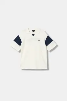 Emporio Armani tricouri polo din bumbac pentru copii imagine