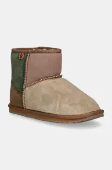 Emu Australia cizme de zapada din piele intoarsa Wallaby Mini Patchwork imagine