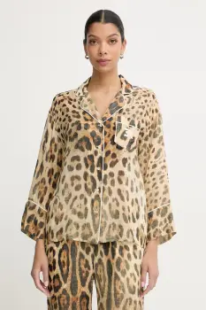 ERMANNO Firenze bluza de loungewear pentru femei, cu vascoza imagine