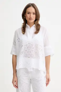 Ermanno Firenze bluza din bumbac imagine