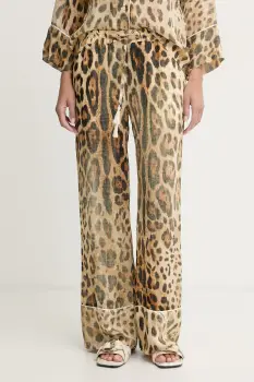 ERMANNO Firenze pantaloni de loungewear pentru femei, cu vascoza imagine