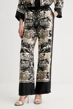 ERMANNO Firenze pantaloni pentru femei din vascoza imagine