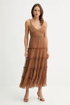 Ermanno Firenze rochie de matase imagine