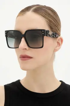 Etro ochelari de soare culoarea negru, ETRO 0104/S imagine