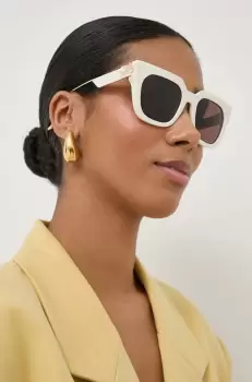 Etro ochelari de soare femei, culoarea alb imagine